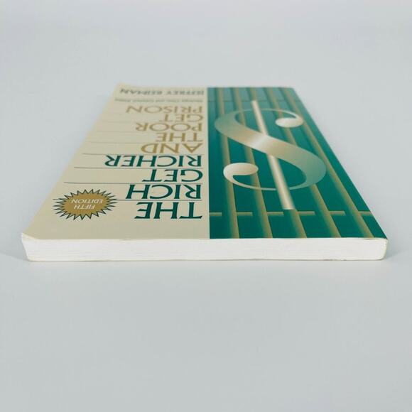 The Rich Get Richer And The Poor Get Prison paperback book by Jeffrey Reiman GUC - Picture 5 of 12